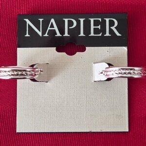 BRAND NEW, NAPIER, HOOP EARRINGS!!!